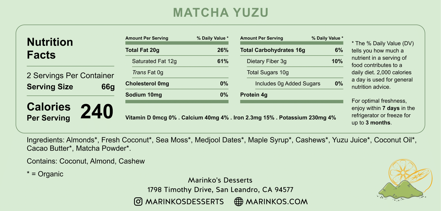 Matcha Yuzu
